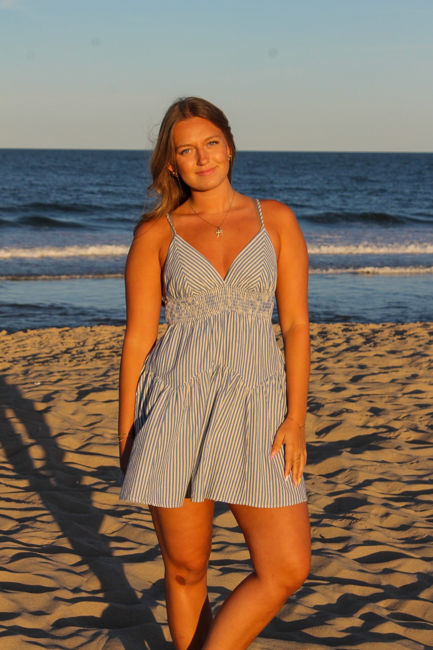 monroe mini dress Navy Paisley Embroidered Monroe Mini Dress